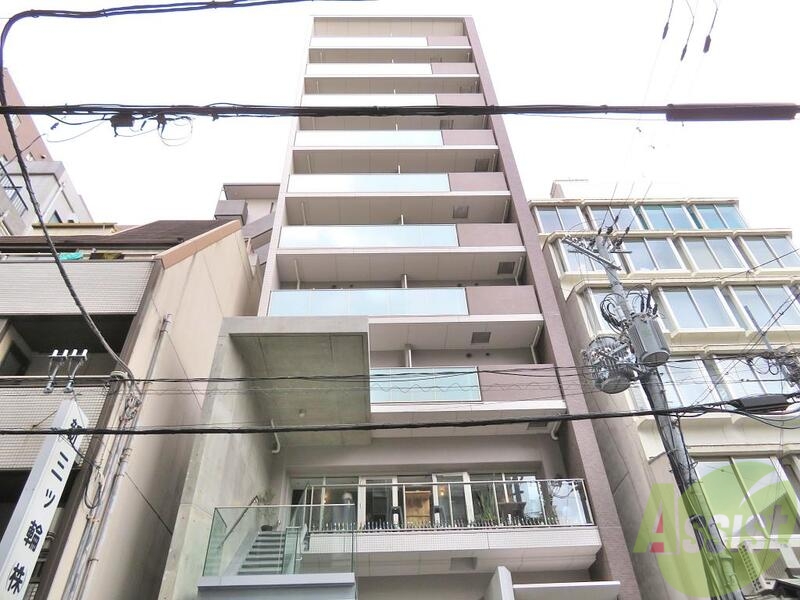 建物外観　大阪市北区西天満。エス・キュート西天満