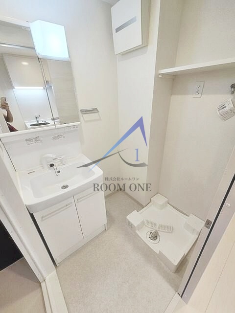 洗面設備　洗面台です。