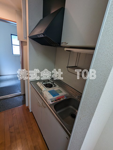 キッチン　※クリーニング中の撮影※