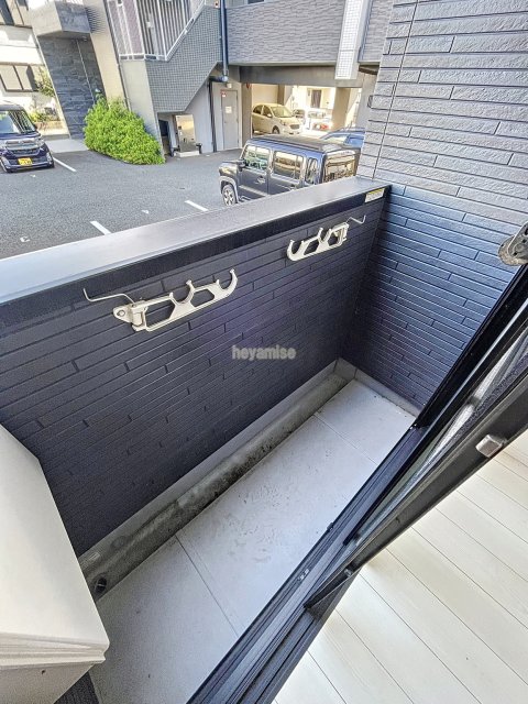 バルコニー　写真は１０１号です。