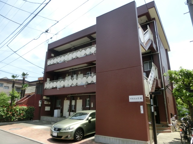 建物外観　ヴィラ若葉、国分寺市富士本１丁目。
