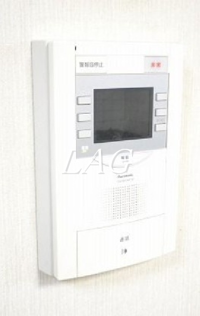 セキュリティ　モニター付インターホンです。