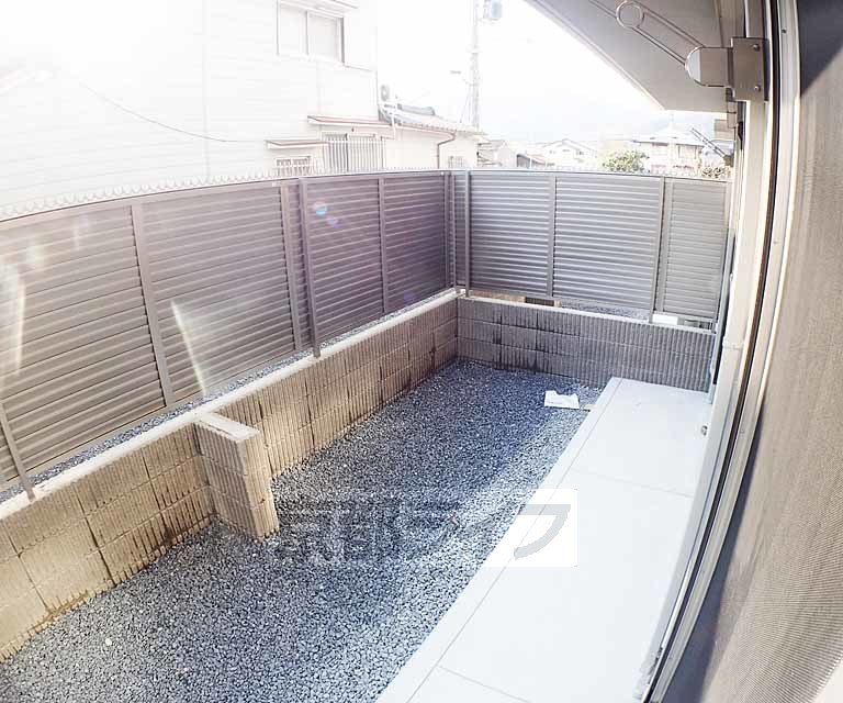 バルコニー　日当たり良好