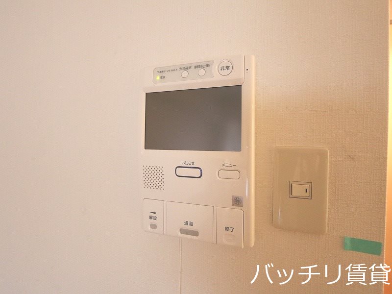 セキュリティ　写真は別号室イメージの為、現状を優先致します