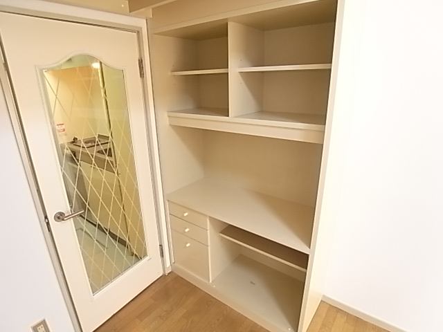 収納　ちょっとした収納スペースも充実しています