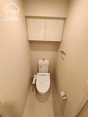 トイレ　清潔感のあるトイレです（同じタイプのお部屋です）