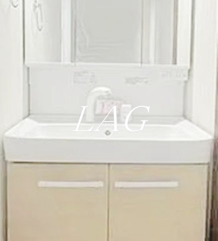 洗面設備　洗面台です。