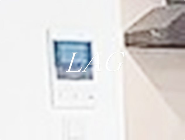 セキュリティ　モニター付インターホンです。