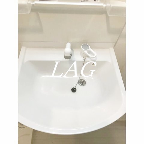 洗面設備　洗面台です。