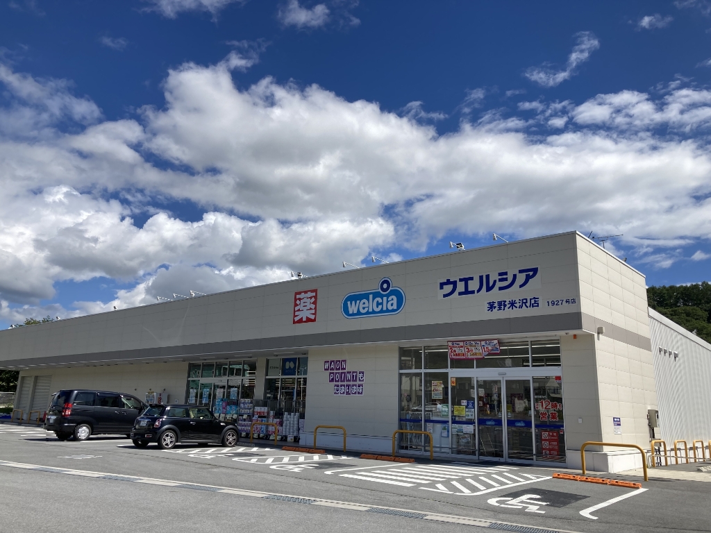 ドラックストア　ウエルシア茅野米沢店（ドラッグストア）まで860m