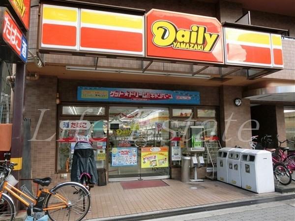 コンビニ　デイリーヤマザキ谷町九丁目店（コンビニ）まで191m