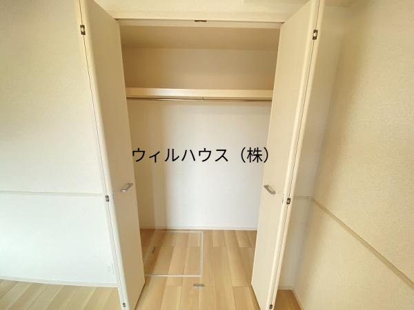 収納　クローゼット！