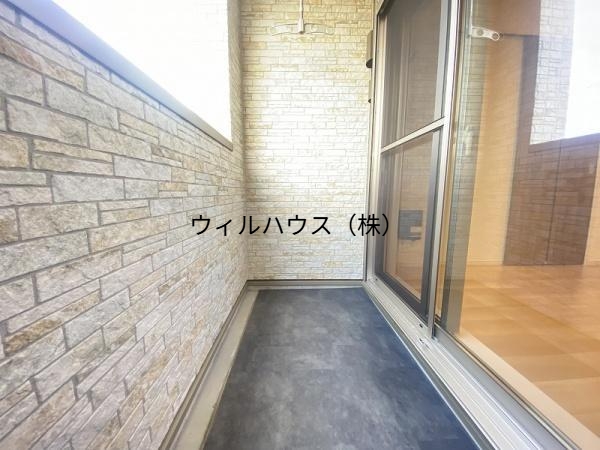 バルコニー　日当たり良好！