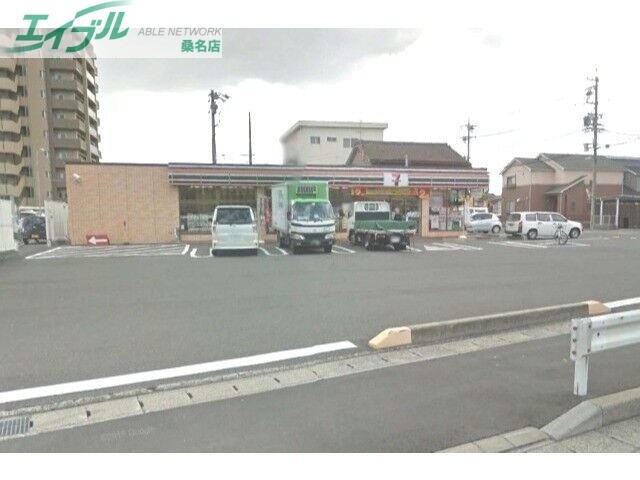 コンビニ　セブンイレブン桑名益生店（コンビニ）まで498m