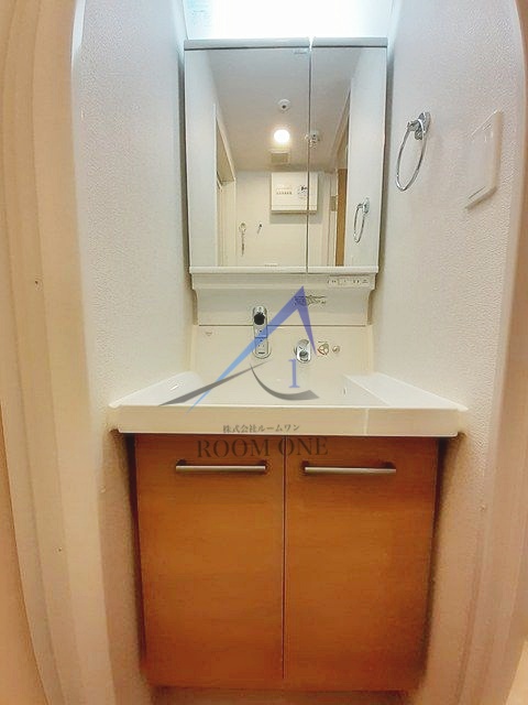 洗面設備　洗面台です。