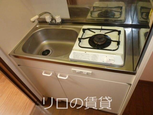 キッチン　１口コンロ付きキッチン