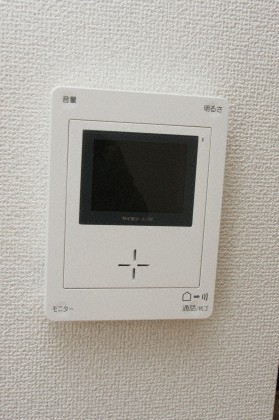 セキュリティ　ＴＶモニターホン付きです。