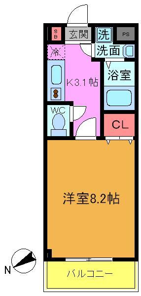 シーダーヒルズ市川の間取り写真