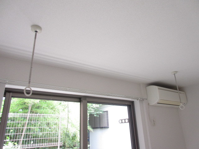 その他設備　室内でも物干し可能