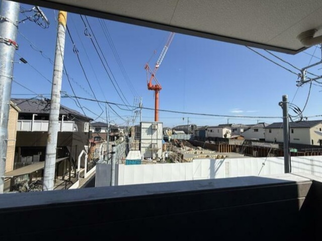 眺望　完成前の写真となります。