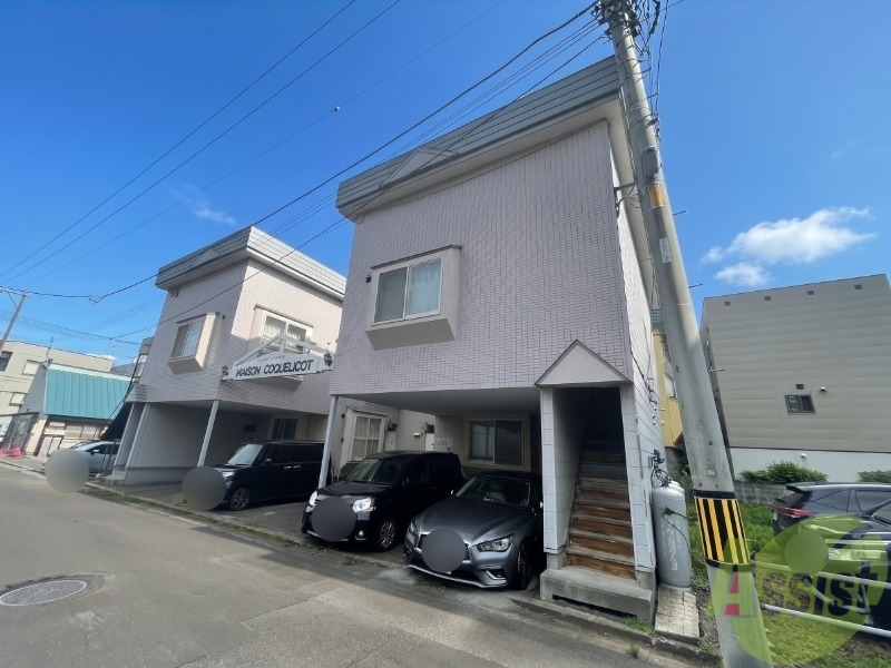 建物外観　札幌市西区山の手３条「メゾンコクリコ」