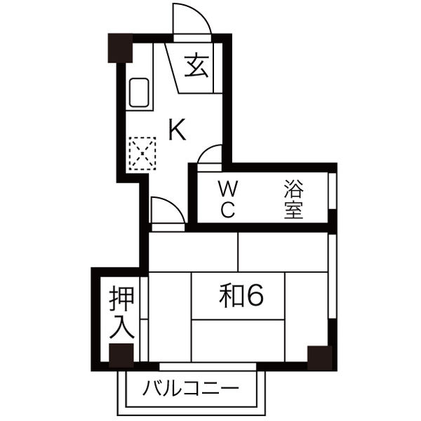 神田マンションの間取り写真
