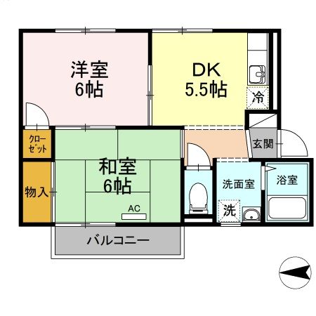 ポニーズ ハイムの間取り写真