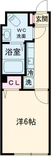 ヴィスタ阿佐ヶ谷.Sの間取り写真