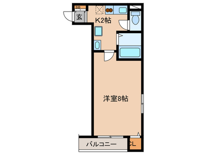セレブマンション今宿の間取り写真
