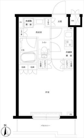ルーブル川崎宮前平の間取り写真
