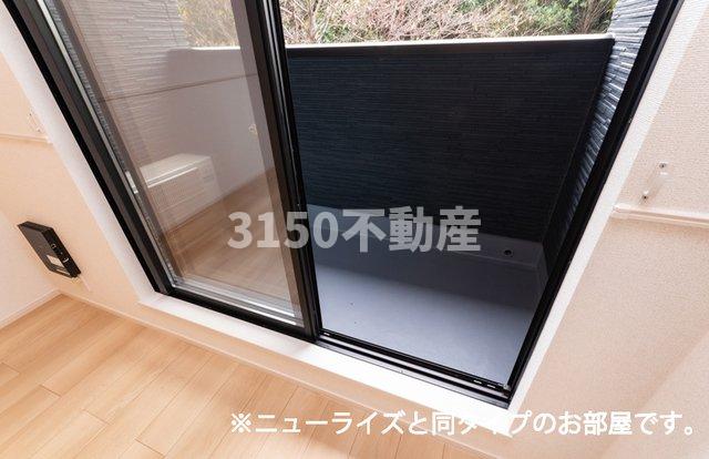 バルコニー　広々としたバルコニーです