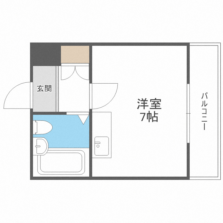 ビッグウエスト今池の間取り写真