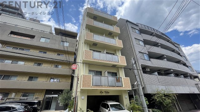 建物外観　エレベーター付きで最上階でも楽々♪