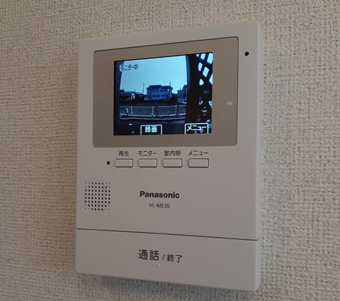 セキュリティ　TVモニター付きで来客対応も安心♪