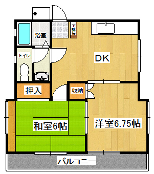 メゾン野辺の間取り