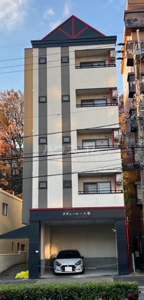 【名古屋市天白区八幡山のアパートの建物外観】