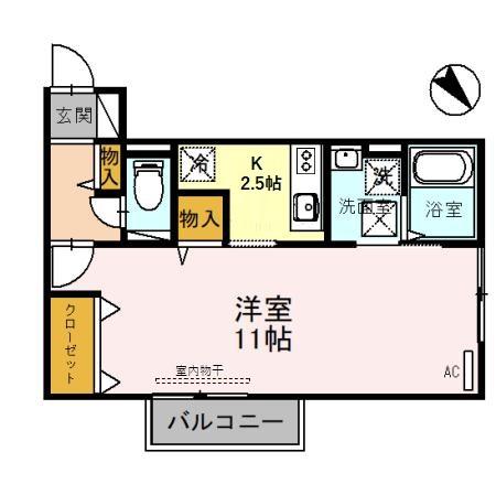 リビングタウン西都の間取り