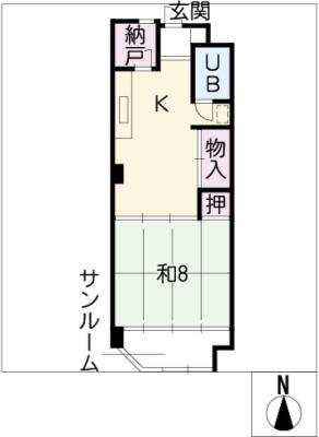 緑園第３サンコーポの間取り