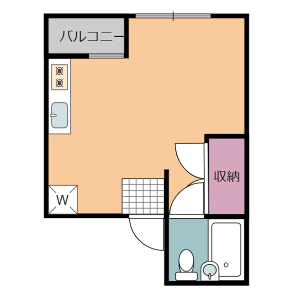 プチメゾン牧ケ谷の間取り