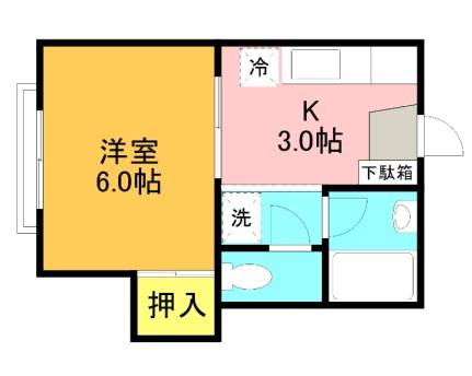 ナリタプラザの間取り