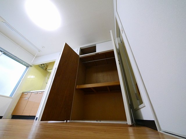 収納　収納スペースも充実しています