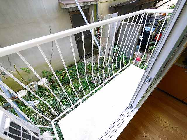 バルコニー　広々としたバルコニーです