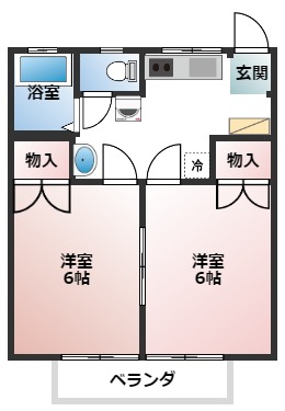 エクセル2000の間取り