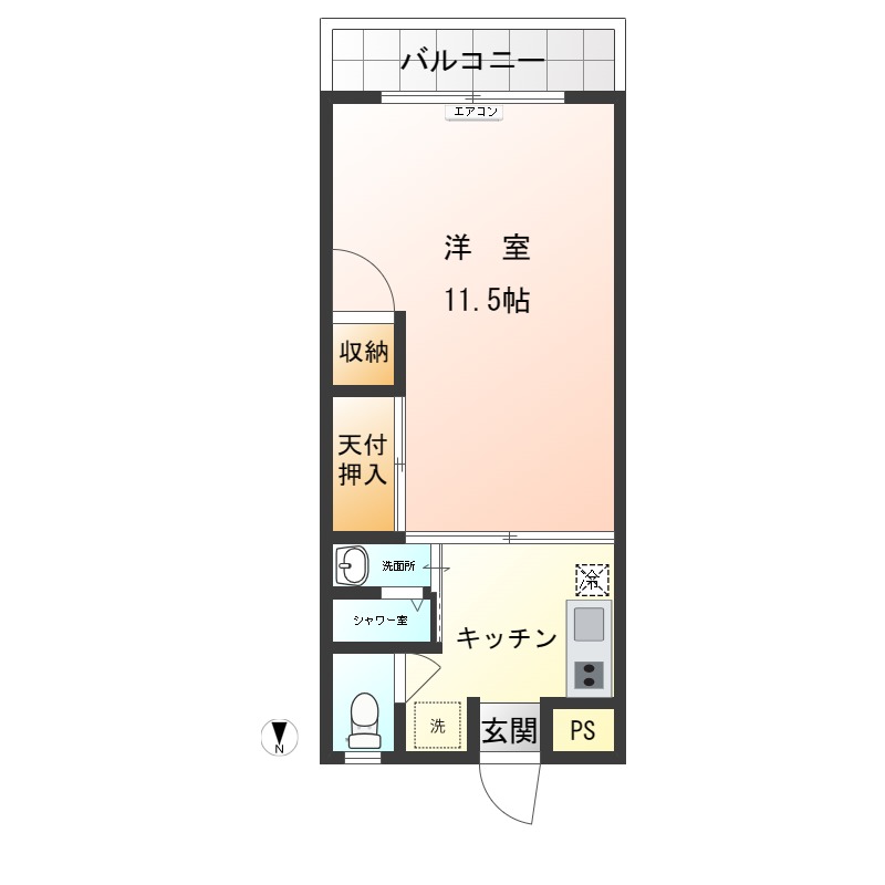 稲垣マンションの間取り