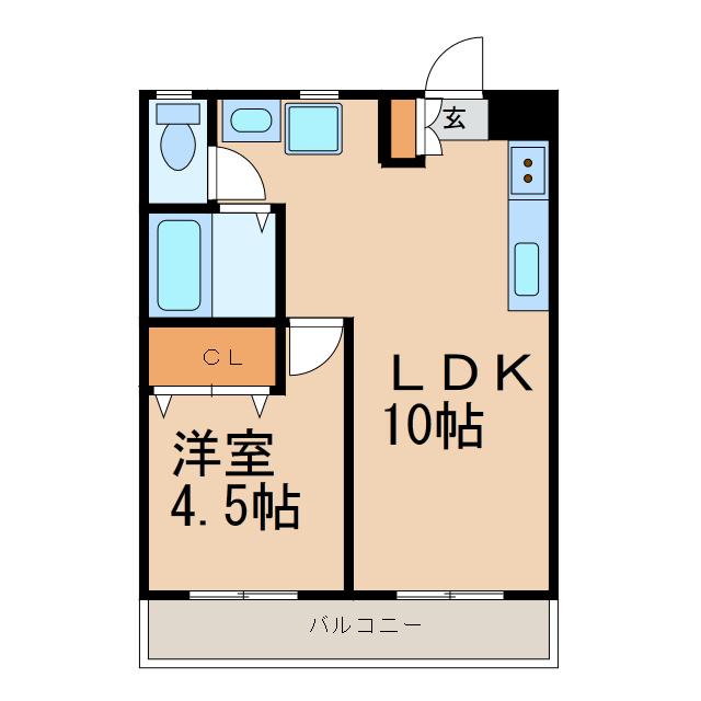 Ｍ6マンションの間取り