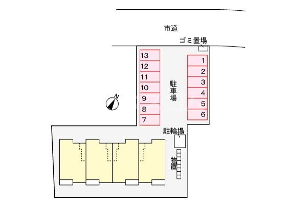 【さくら市氏家のアパートのその他】