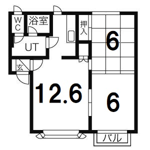 エスタシオ澄川の間取り