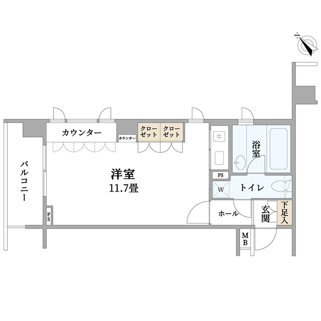 ファミールグランスイートＴＨＥ赤坂の間取り