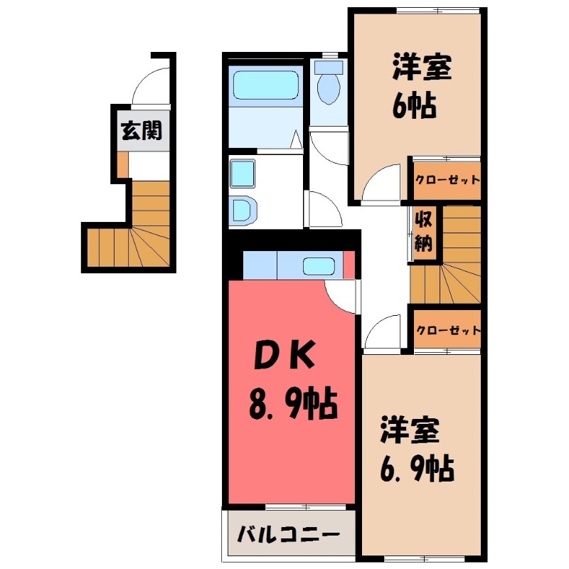 サンライズ IIの間取り