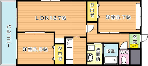 ファイングレイス梅の木の間取り